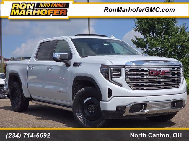 2026 Glacier White Tricoat GMC Sierra 1500 Denali 4X4 Truck