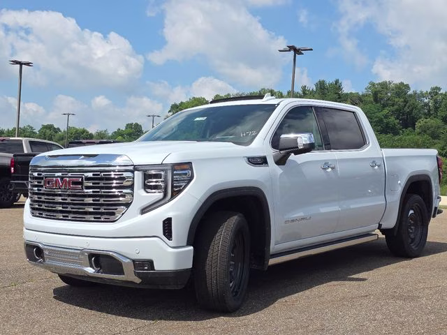 2026 Glacier White Tricoat GMC Sierra 1500 Denali 4X4 Truck