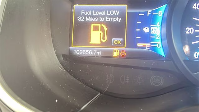 2018 White Gold Metallic Ford Edge SEL AWD SUV