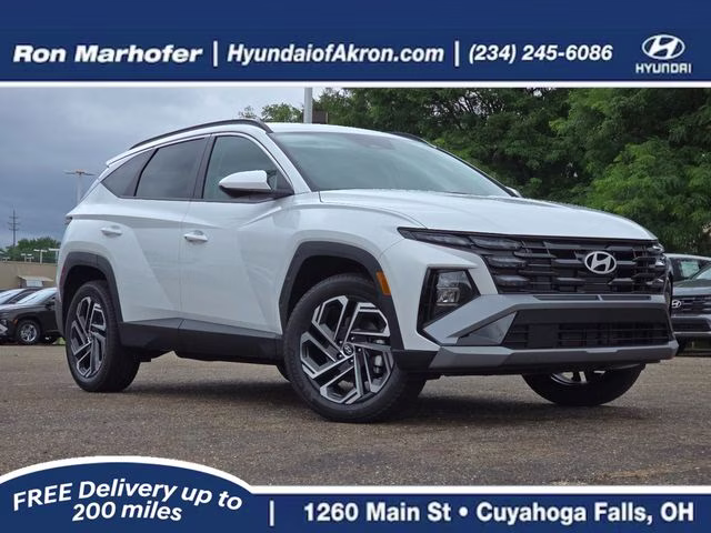 2026 White Pearl Hyundai Tucson SEL Plus AWD SUV
