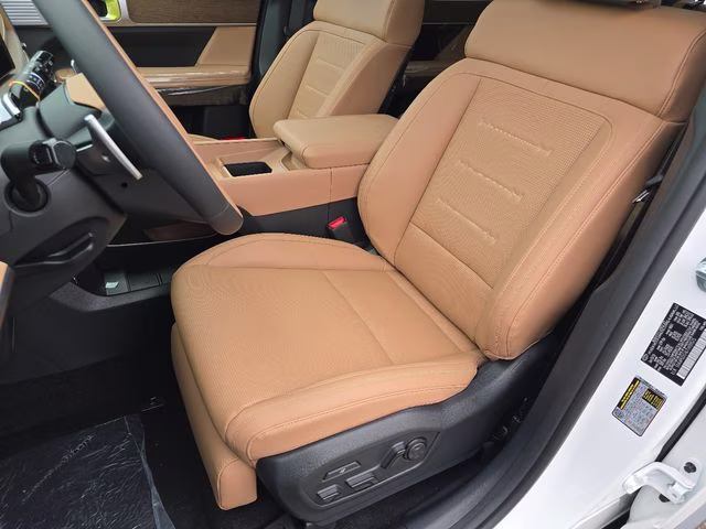 2026 Serenity White Hyundai Santa Fe Hybrid Calligraphy AWD SUV