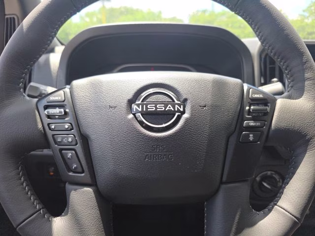 2026 Glacier White Nissan Frontier SV 4X4 Truck