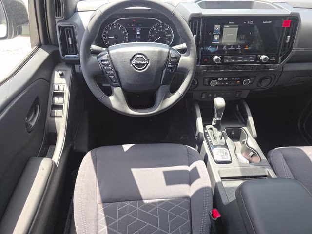 2026 Glacier White Nissan Frontier SV 4X4 Truck
