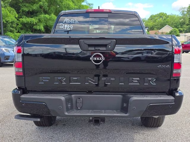 2026 Super Black Nissan Frontier SV 4X4 Truck
