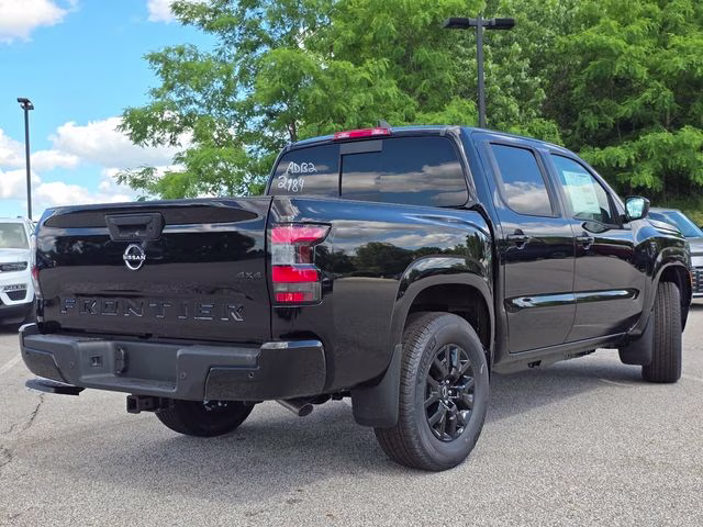 2026 Super Black Nissan Frontier SV 4X4 Truck