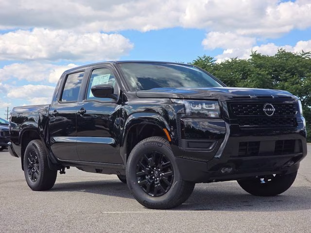 2026 Super Black Nissan Frontier SV 4X4 Truck