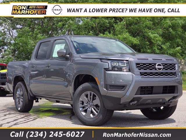 2026 Gun Metallic Nissan Frontier SV 4X4 Truck