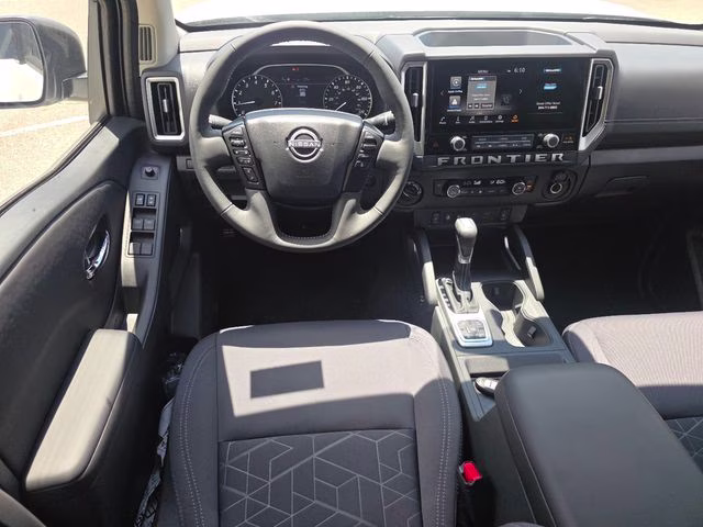 2026 Glacier White Nissan Frontier SV 4X4 Truck