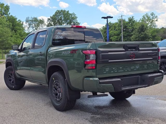 2026 Tactical Green Metallic Nissan Frontier PRO-4X 4X4 Truck