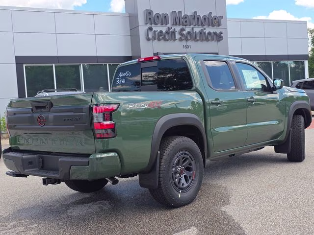 2026 Tactical Green Metallic Nissan Frontier PRO-4X 4X4 Truck