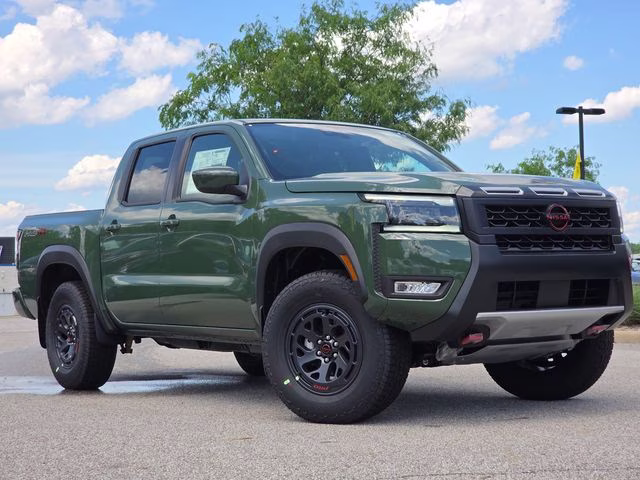 2026 Tactical Green Metallic Nissan Frontier PRO-4X 4X4 Truck