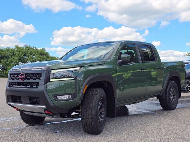 2026 Tactical Green Metallic Nissan Frontier PRO-4X 4X4 Truck