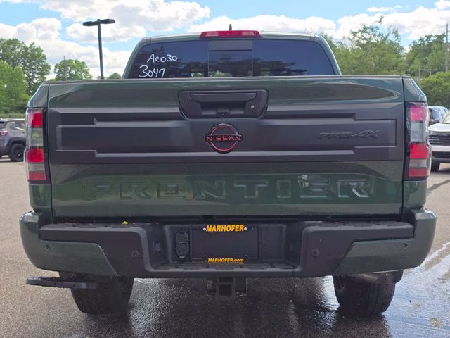 2026 Tactical Green Metallic Nissan Frontier PRO-4X 4X4 Truck