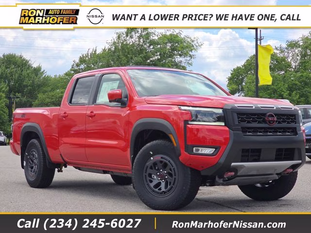 2026 Afterburn Orange Nissan Frontier PRO-4X 4X4 Truck