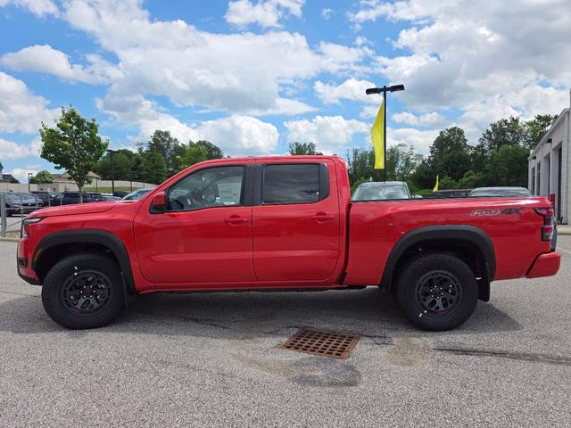 2026 Afterburn Orange Nissan Frontier PRO-4X 4X4 Truck