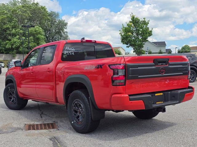2026 Afterburn Orange Nissan Frontier PRO-4X 4X4 Truck