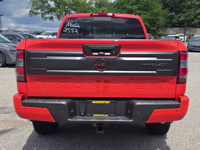 2026 Afterburn Orange Nissan Frontier PRO-4X 4X4 Truck