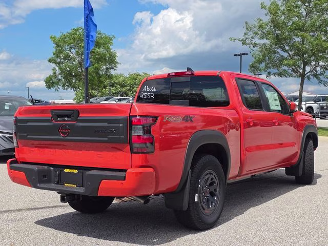 2026 Afterburn Orange Nissan Frontier PRO-4X 4X4 Truck