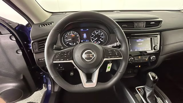2019 Caspian Blue Metallic Nissan Rogue S AWD SUV