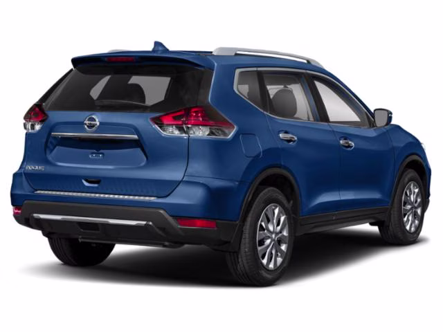 2019 Caspian Blue Metallic Nissan Rogue S AWD SUV