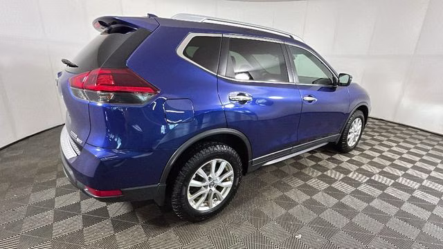 2019 Caspian Blue Metallic Nissan Rogue S AWD SUV