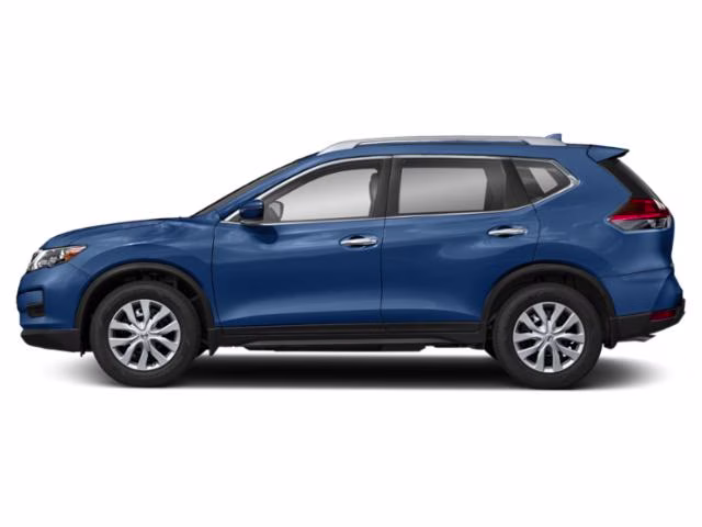 2019 Caspian Blue Metallic Nissan Rogue S AWD SUV