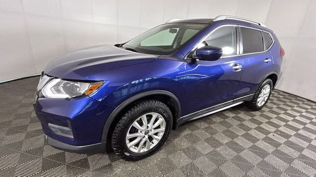 2019 Caspian Blue Metallic Nissan Rogue S AWD SUV