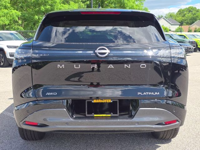 2026 Super Black Nissan Murano Platinum AWD SUV
