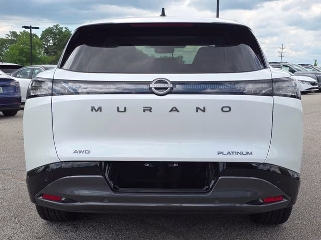 2026 Everest White Pearl Tricoat Nissan Murano Platinum AWD SUV