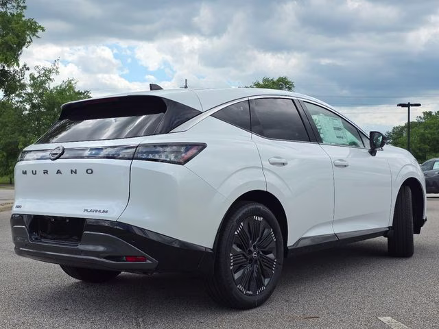2026 Everest White Pearl Tricoat Nissan Murano Platinum AWD SUV