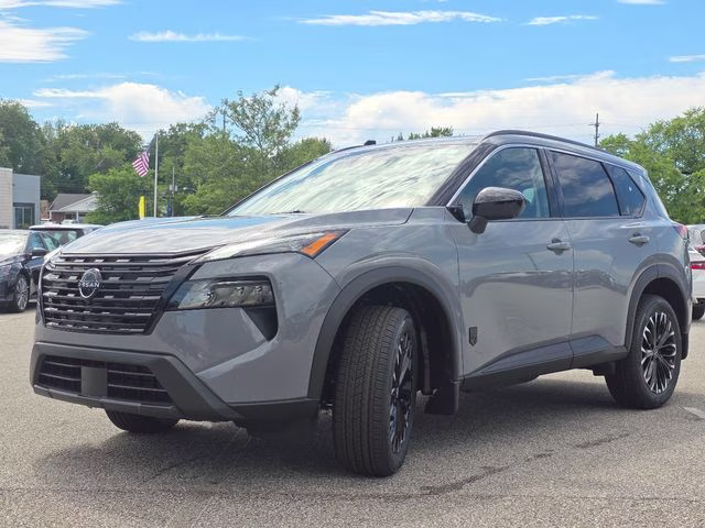 2026 Boulder Gray Pearl Nissan Rogue Dark Armor AWD SUV