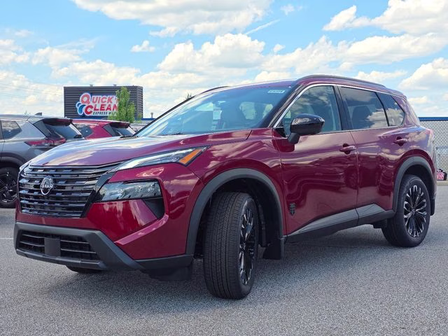2026 Scarlet Ember Tintcoat Nissan Rogue Dark Armor AWD SUV