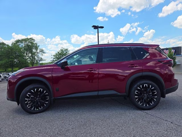 2026 Scarlet Ember Tintcoat Nissan Rogue Dark Armor AWD SUV