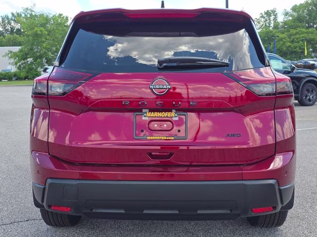 2026 Scarlet Ember Tintcoat Nissan Rogue Dark Armor AWD SUV