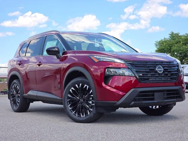 2026 Scarlet Ember Tintcoat Nissan Rogue Dark Armor AWD SUV