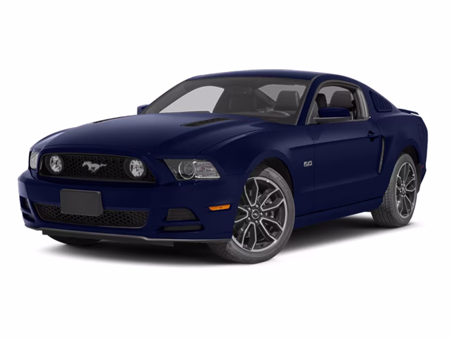 2014 Blue Metallic Ford Mustang GT RWD Coupe