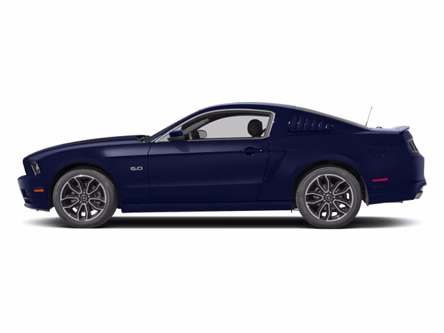 2014 Blue Metallic Ford Mustang GT RWD Coupe