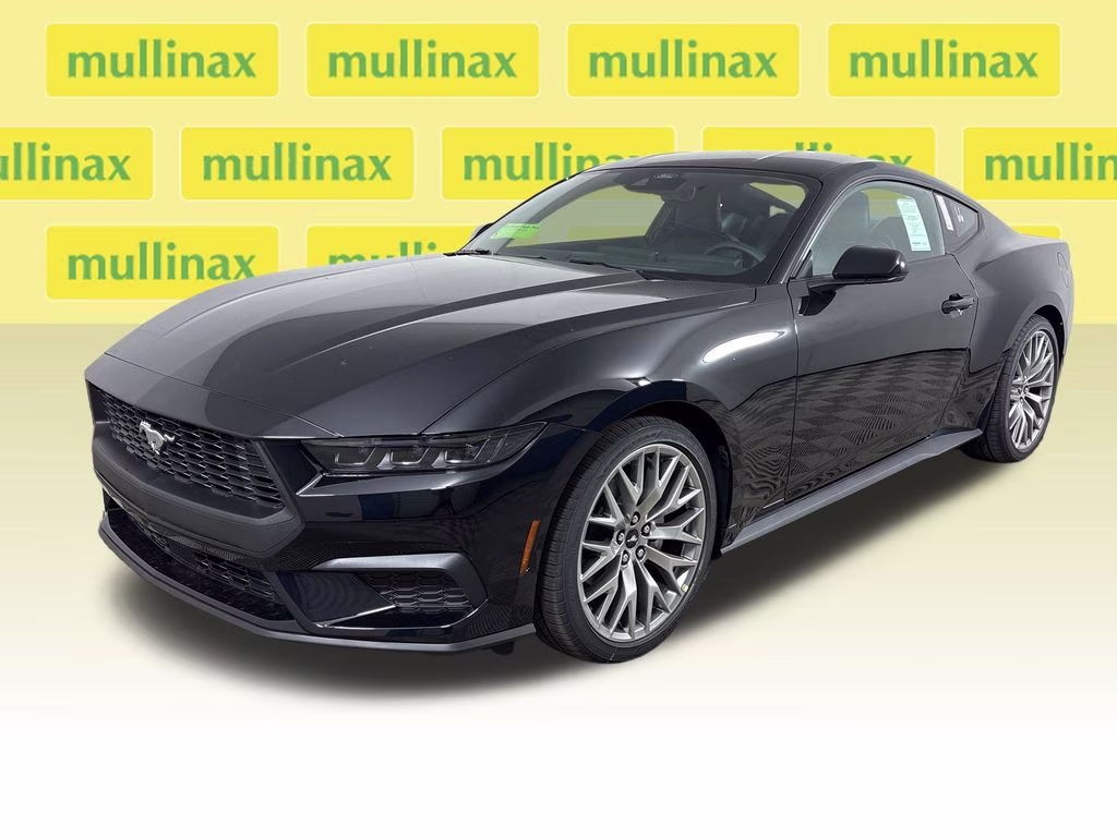 2026 Shadow Black Ford Mustang EcoBoost Premium RWD Coupe