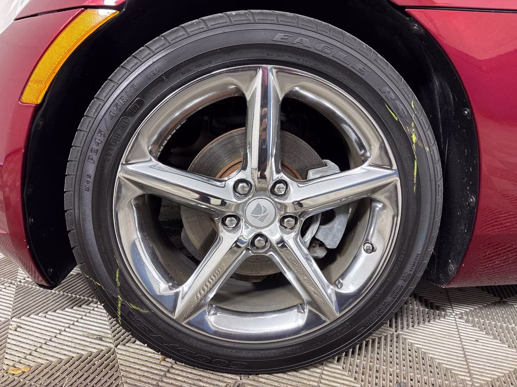 2009 Ruby Red Saturn Sky Base RWD Convertible