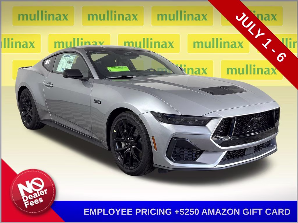 2026 Silver Metallic Ford Mustang GT Premium RWD Coupe