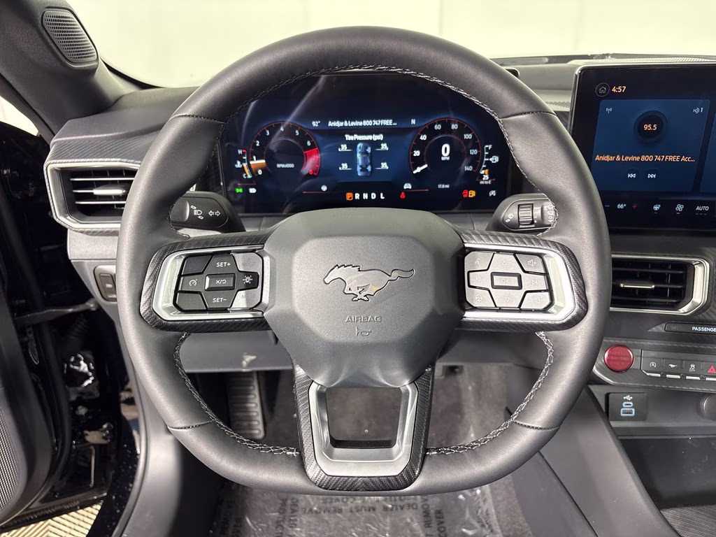 2026 Shadow Black Ford Mustang EcoBoost Premium RWD Coupe