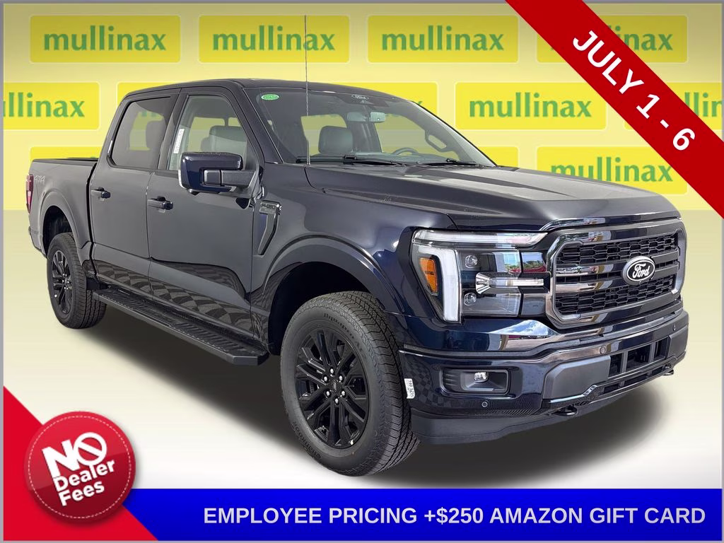 2026 Blue Metallic Ford F-150 Lariat 4X4 Truck