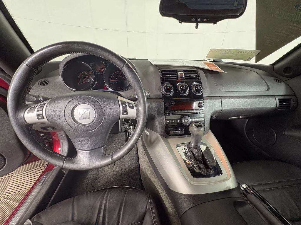 2009 Ruby Red Saturn Sky Base RWD Convertible
