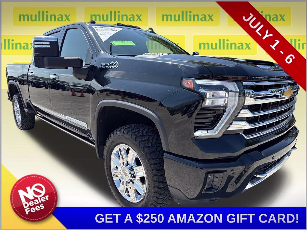 2024 Black Chevrolet Silverado 2500HD High Country 4X4 Truck