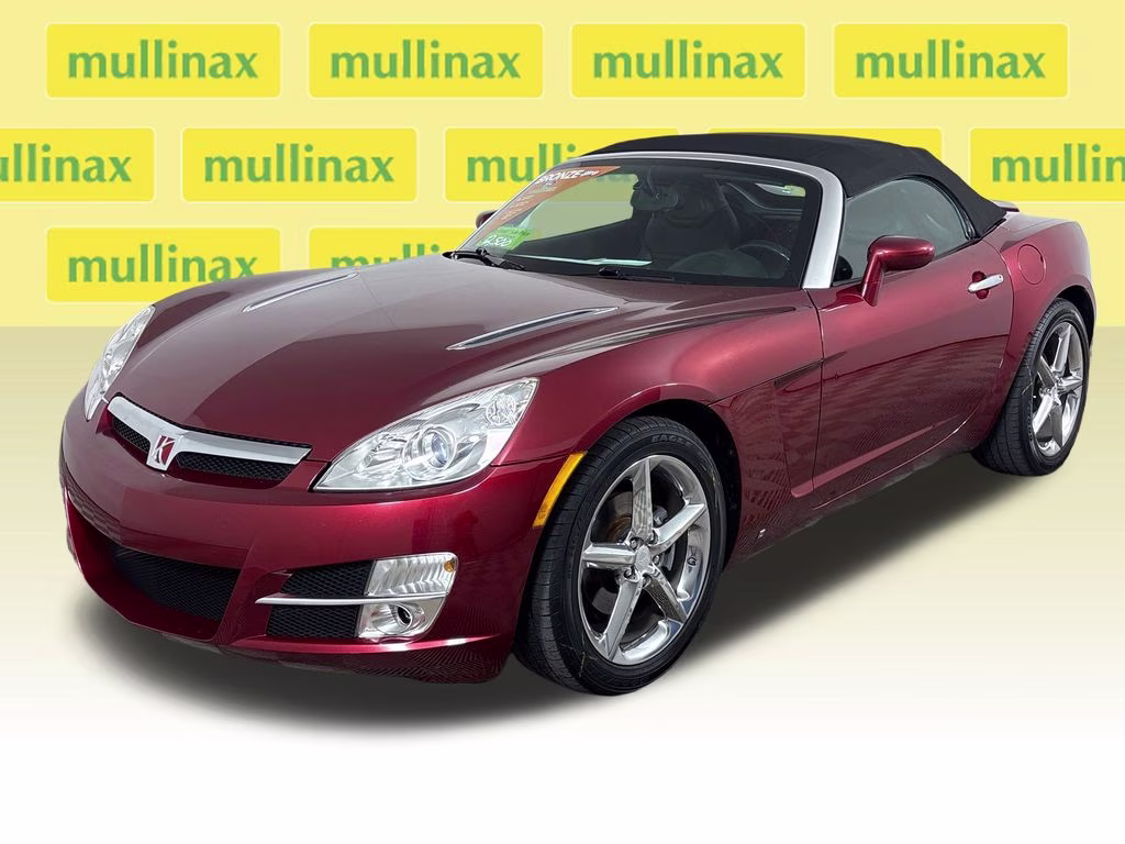 2009 Ruby Red Saturn Sky Base RWD Convertible
