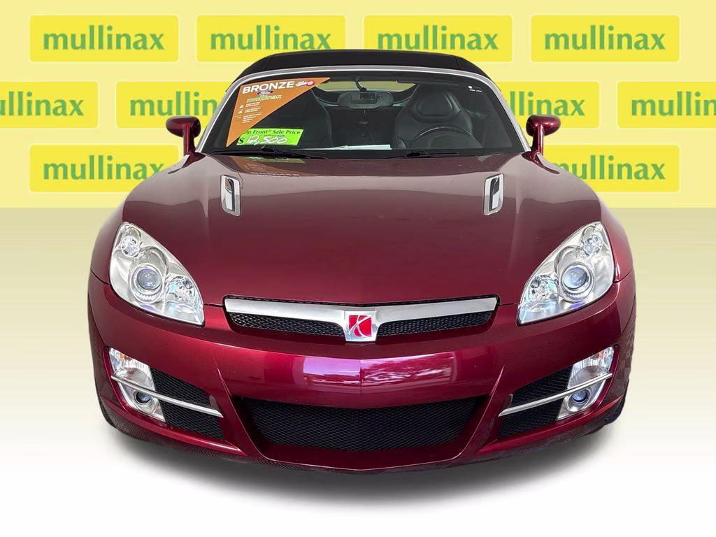 2009 Ruby Red Saturn Sky Base RWD Convertible