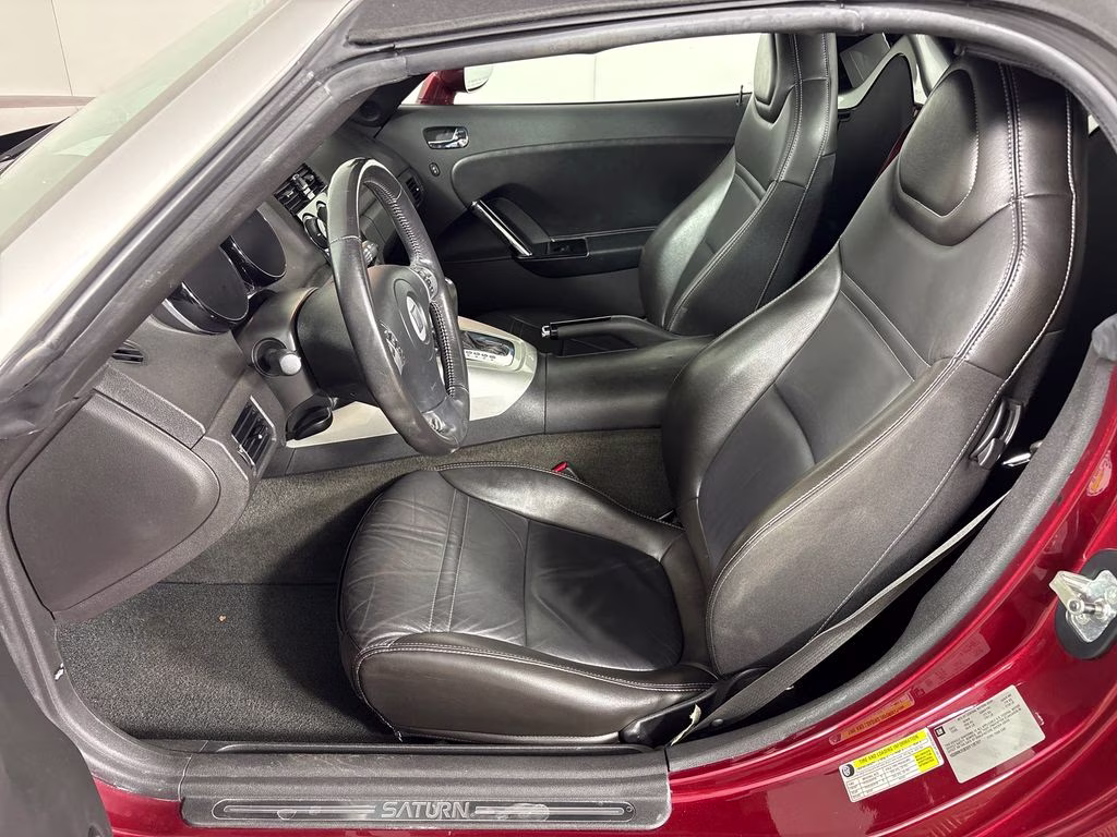 2009 Ruby Red Saturn Sky Base RWD Convertible
