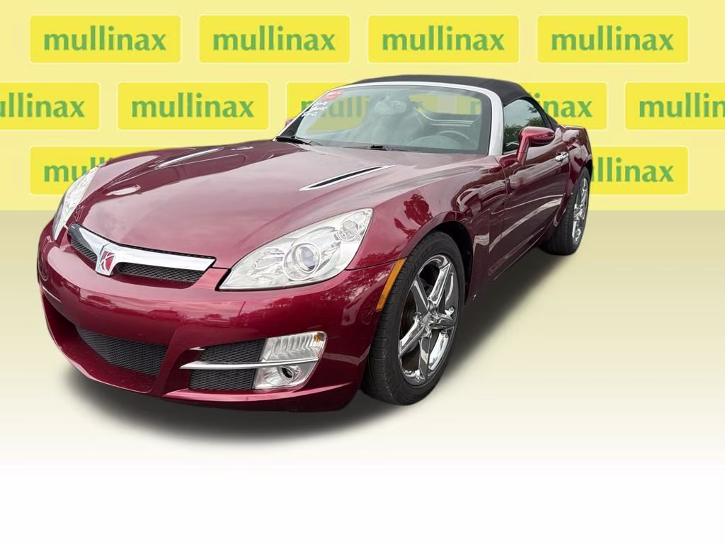2009 Ruby Red Saturn Sky Base RWD Convertible