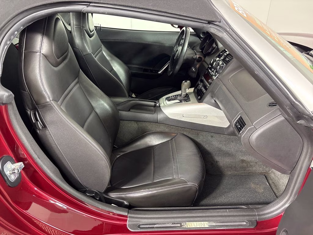 2009 Ruby Red Saturn Sky Base RWD Convertible