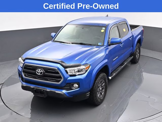 2017 Blazing Blue Toyota Tacoma SR5 4X4 Truck